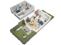 Programme neuf Bray-Dunes : Les cottages Dunes & Mer