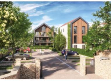 Logement neuf Vaux-le-Penil : Bois et Lumière