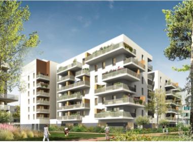 Logement neuf Lyon 8ème : Oasis Parc Tranche 3 - les Jardins d'Hortense