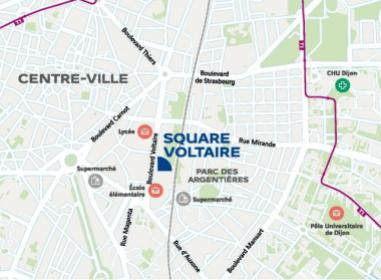 Square Voltaire Immobilier neuf Dijon