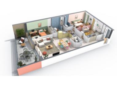 Programme immobilier neuf Le Pont-de-Claix : Le Van Gogh