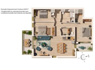 Programme immobilier neuf mixte Bléré