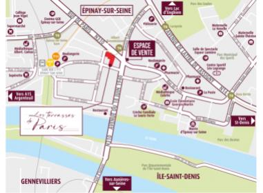 Les Terrasses de Paris programme neuf Épinay-sur-Seine