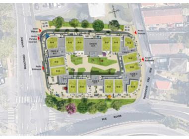 Majestic en Seine programme neuf Villeneuve-la-Garenne