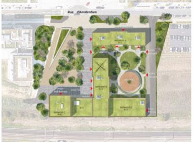 Le Jardin d'Amsterdam programme neuf Montévrain