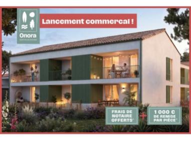 Logement neuf Saint-Palais-sur-Mer : Onora