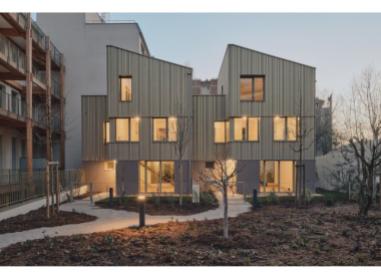 Programme immobilier neuf mixte Paris 20ème