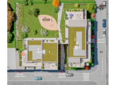 Programme immobilier neuf appart Décines-Charpieu